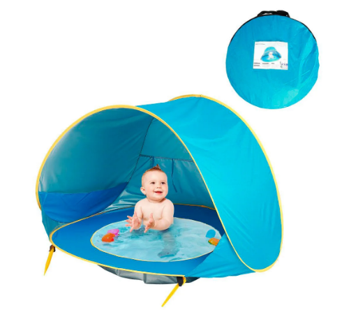 

Палатка детская с бассейном автоматическая Home Fest Wm-Baby Pool Голубая