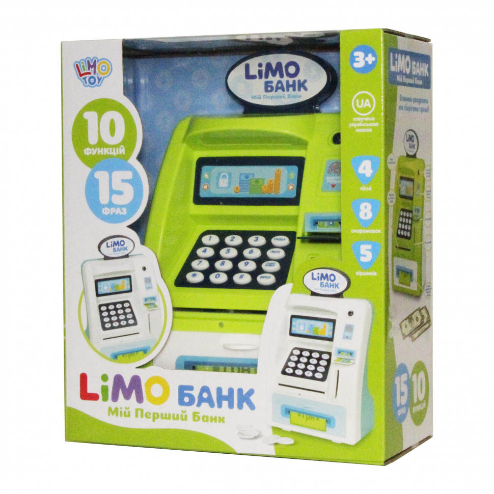 

Игрушечный терминал Копилка Limo Toy с музыкой (Зеленый) (M 4550(Green))