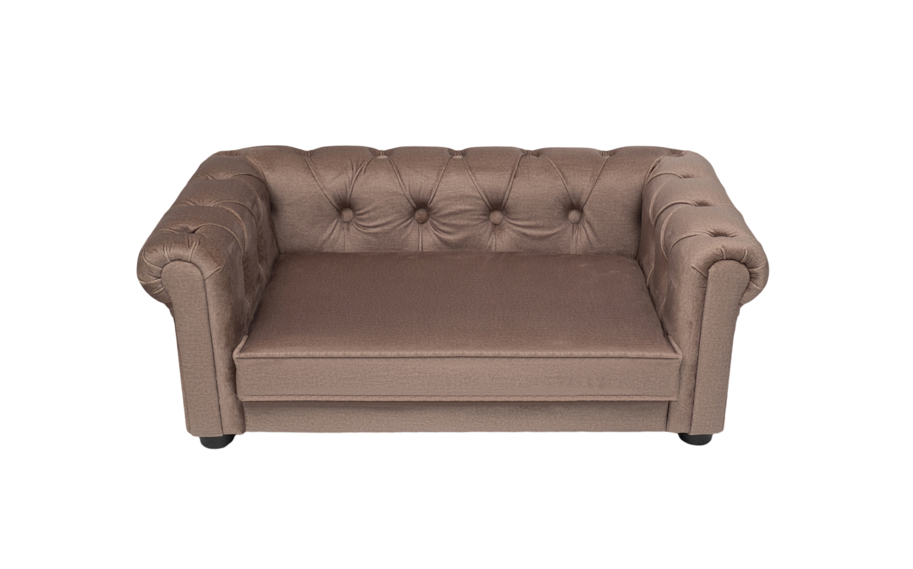 

Лежак для собак, лежак для кошек, ортопедический диван PetsDaddy Chesterfield, 84 х 50 х 33 см + матрас Memory Foam, глубокий восстанавливающий сон + съемный чехол матраса + гипоаллергенный материал , Beige (PDС845033b)