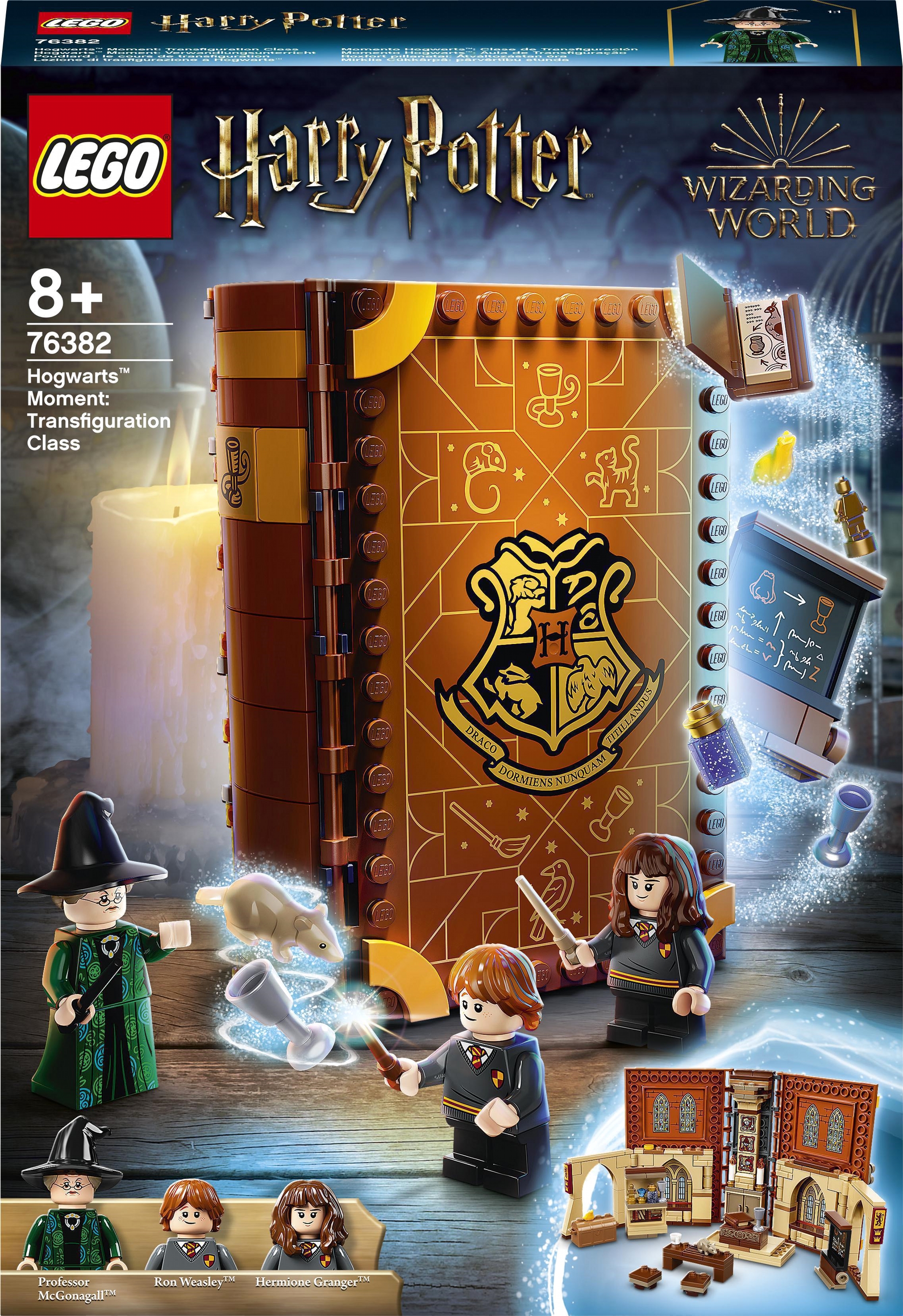 

Конструктор LEGO Harry Potter в Хогвартсе: урок трансфигурации 241 деталь (76382)