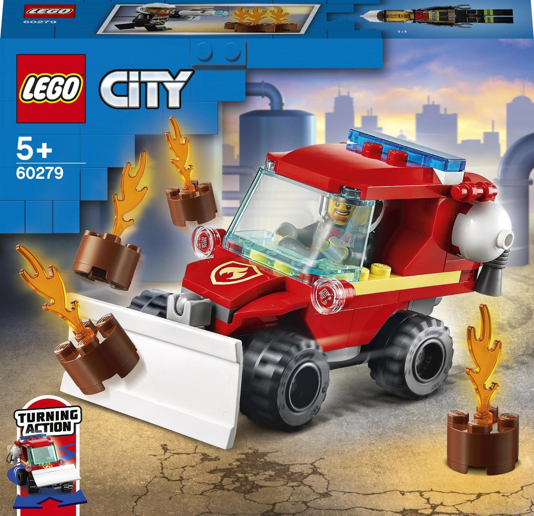 

Конструктор LEGO City Fire Пожарный пикап 87 деталей (60279)