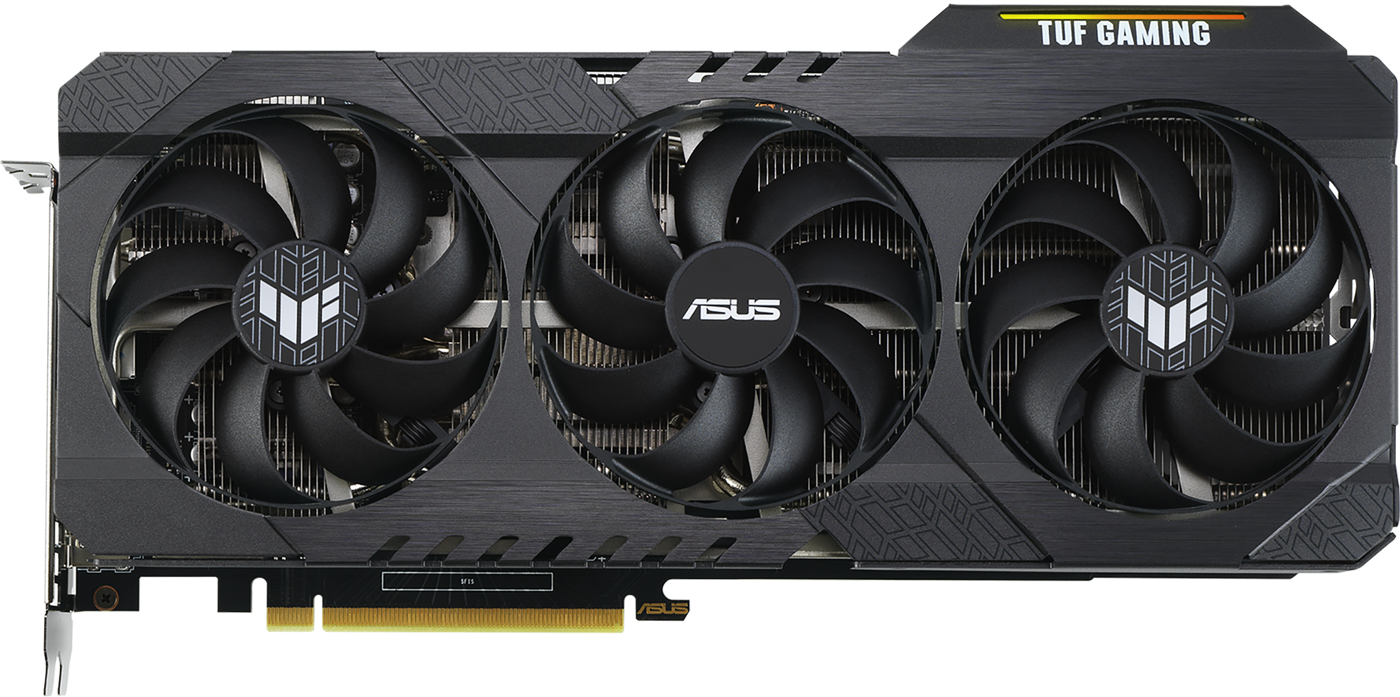 

Asus PCI-Ex GeForce RTX 3060 Ti TUF Gaming OC Edition V2 LHR 8GB GDDR6 (256bit) (1785/14000) (2 x HDMI, 3 x DisplayPort) (TUF-RTX3060TI-O8G-V2-GAMING)