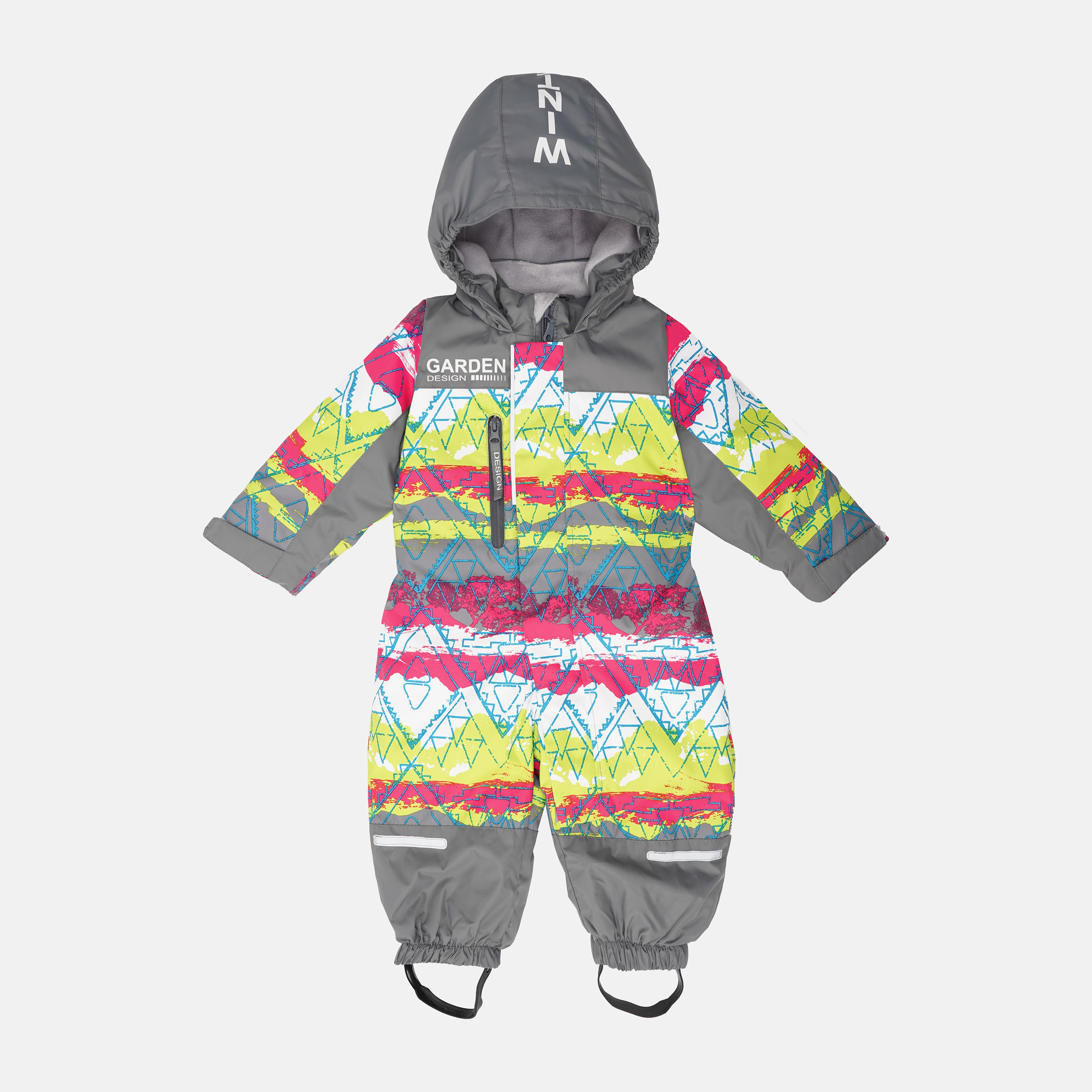 

Зимний комбинезон Garden Baby 101018-63/33 80 см Салатовый с серым (4821010186166)