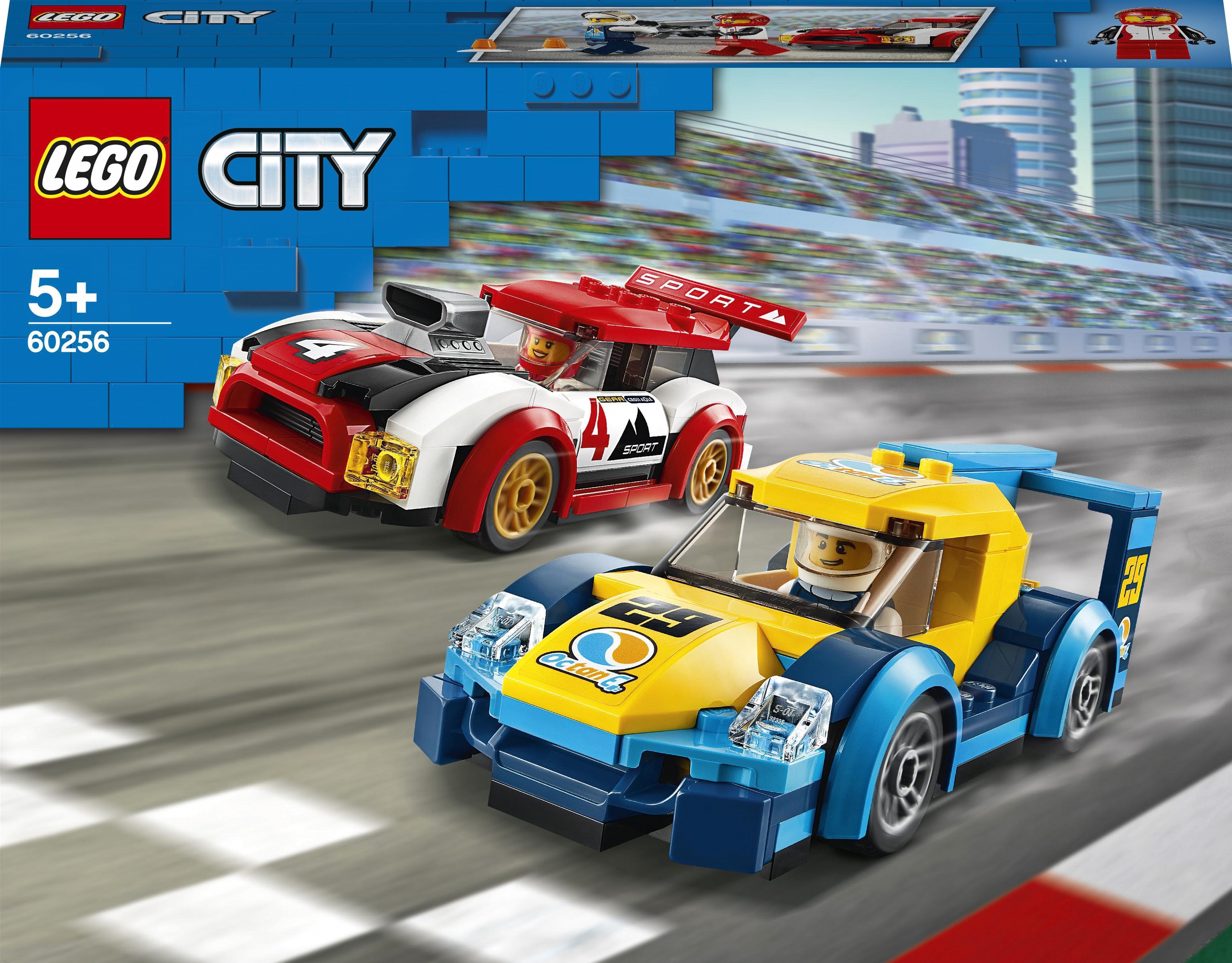 

Конструктор LEGO City Гоночные автомобили 190 деталей (60256)