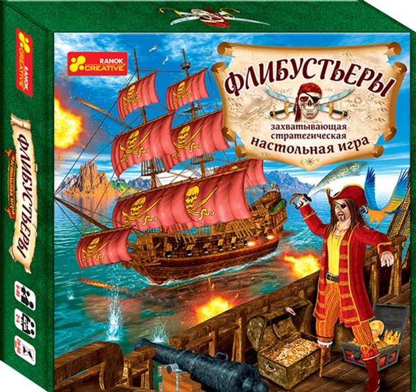 

Настольная игра Ranok-Creative Флибустьеры (345722) (4823076145125)