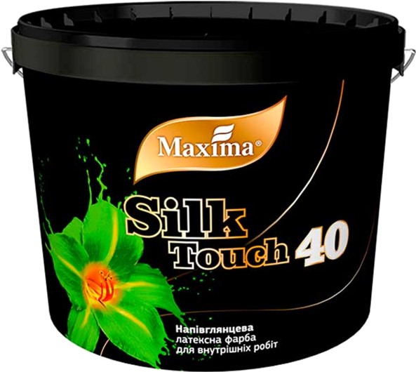 

Полуглянцевая латексная краска "Silk Touch 40" Maxima 3.5 кг (4823083307783)