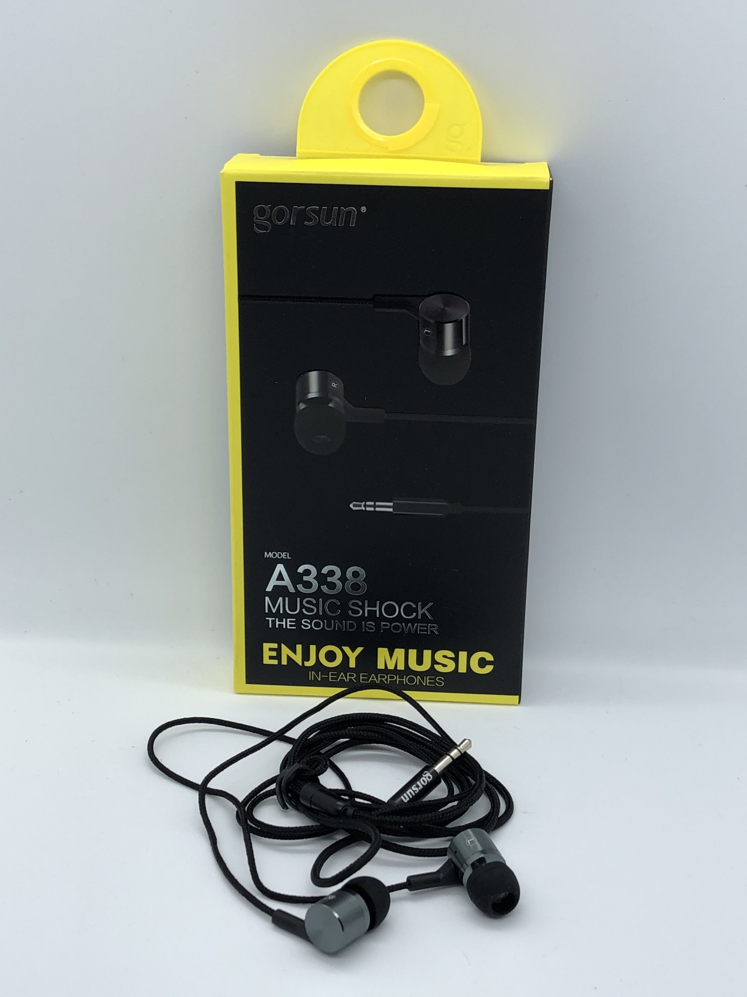 

Наушники проводные вакуумные GORSUN GS-A338 (black)