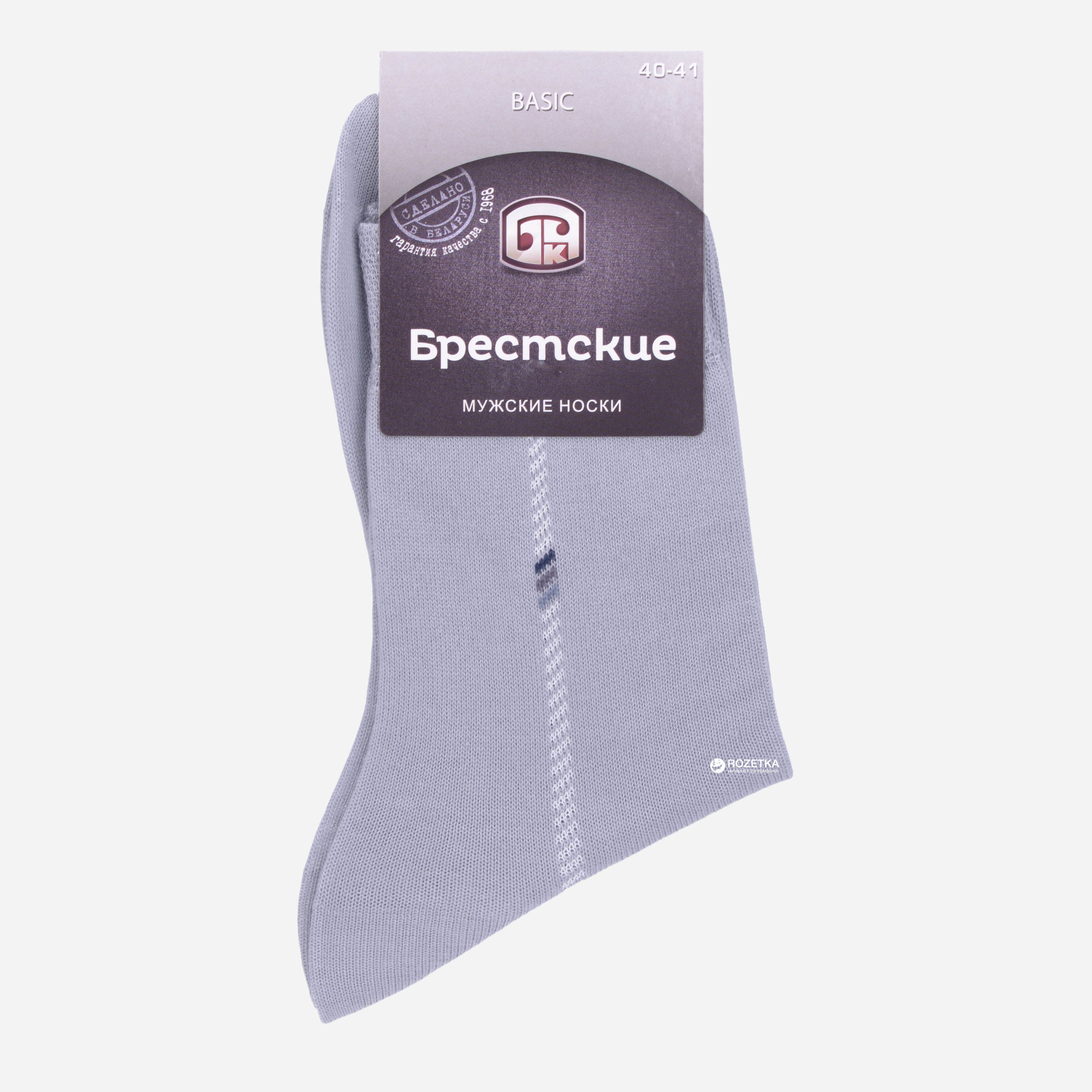 

Носки Брестские 2224 Basic 036 25 Светло-серые