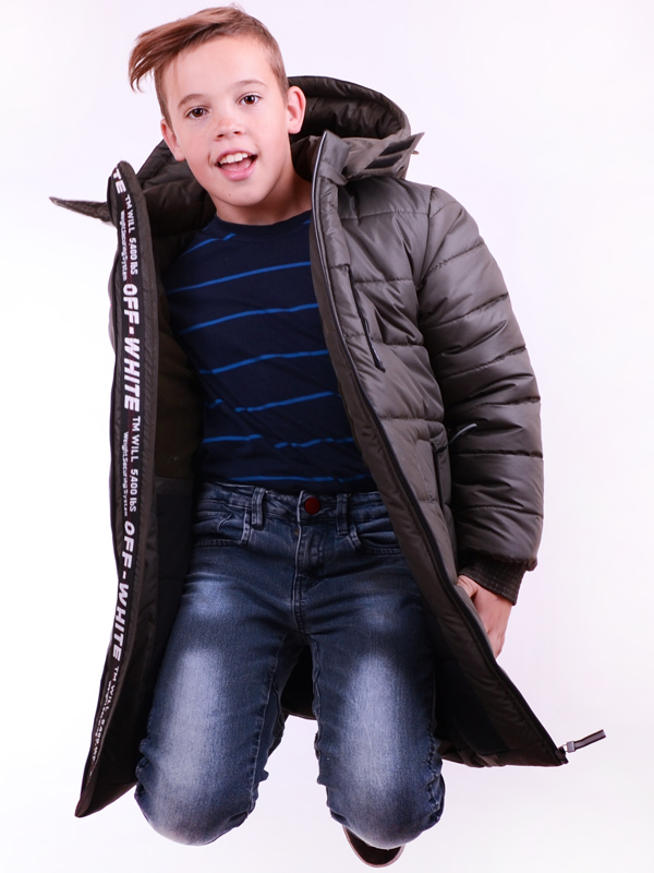 

Пальто LUXIK teenager хакі p38 152 см Хаки (000652012)