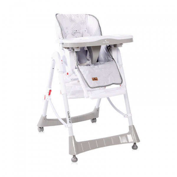 

Стульчик для кормления Lorelli GUSTO Grey bunny (23353)