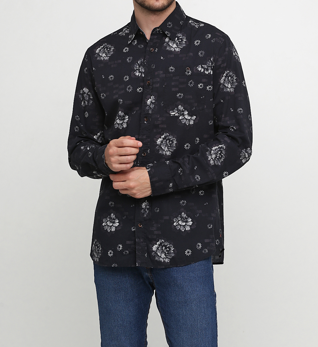

Рубашка JACK&JONES 12158350-CAVIAR  черный, Рубашка JACK&JONES 12158350-CAVIAR L черный