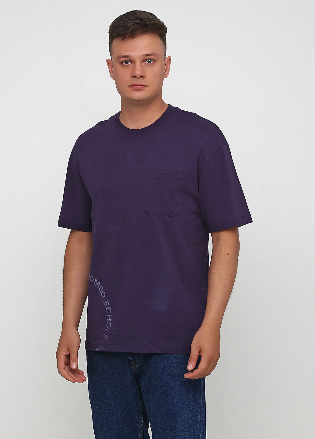 

Футболка JACK&JONES 12161813-PURPLE VELVET L фиолетовый