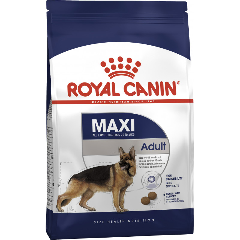 

Сухой корм Royal Canin Maxi Adult корм для собак крупных пород 15 кг