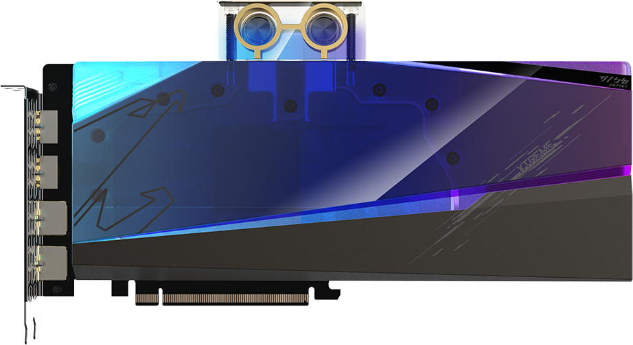 

Gigabyte PCI-Ex Radeon RX 6900 XT Xtreme Waterforce WB 16G 16GB GDDR6 (256bit) (2525/16000) (2 х HDMI, 2 x DisplayPort) (GV-R69XTAORUSX WB-16GD)