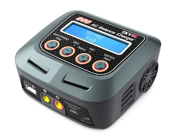 

Зарядное устройство SkyRC S60 2-4S 6A/60W с/БП универсальное (SK-100106)