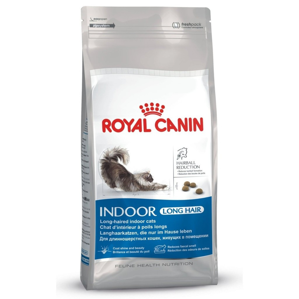 

Royal Canin INDOOR LONG HAIR 35 (2 кг) для длинношерстных кошек постоянно живущих в помещении