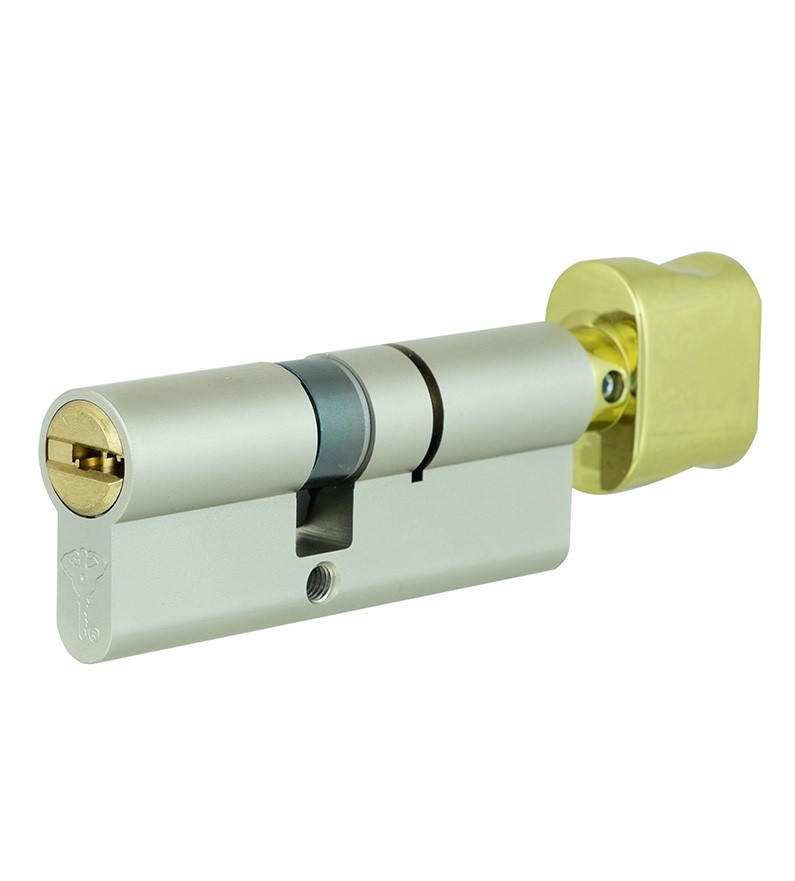 

Цилиндр MUL-T-LOCK INTEGRATOR 100 мм ключ-тумблер Золото