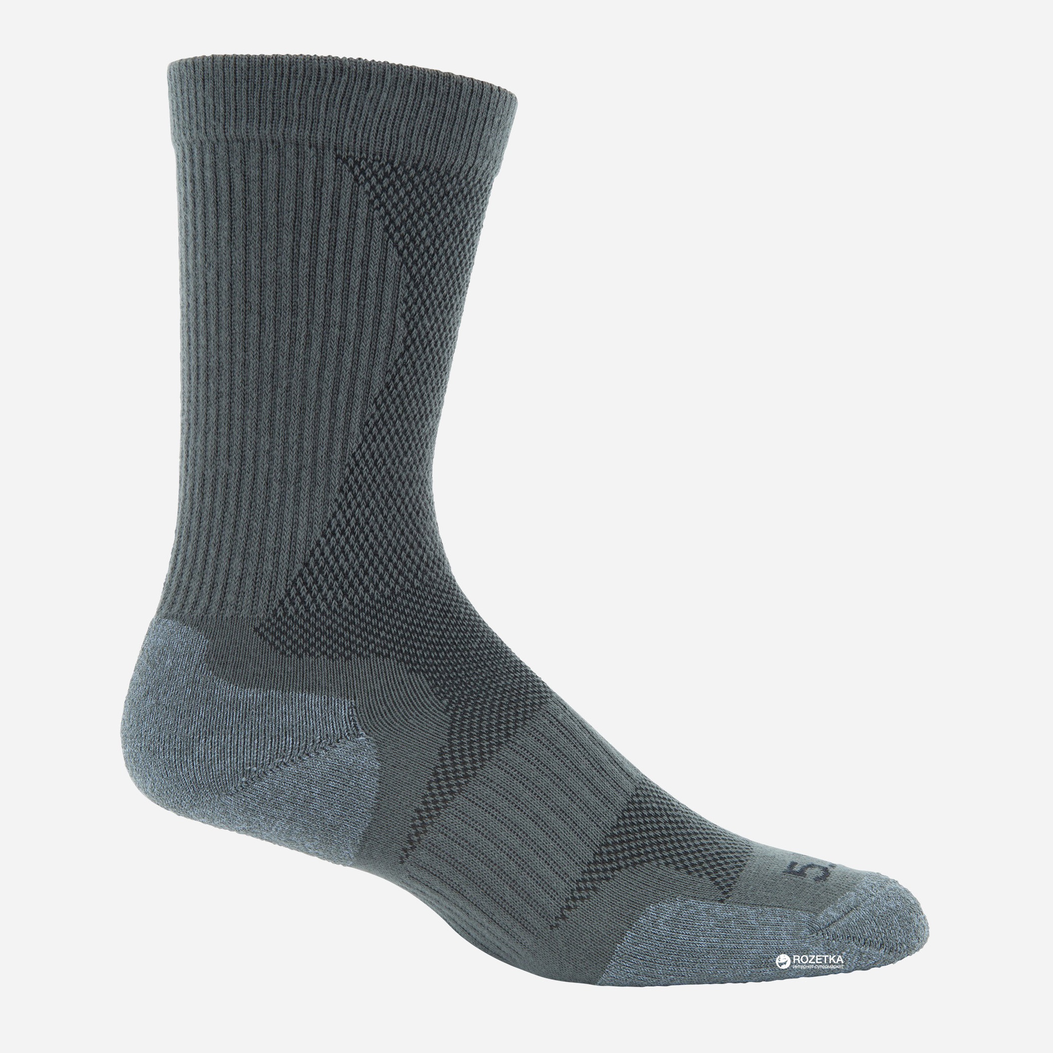 

Носки тактические 5.11 Tactical Slip Stream Crew Sock 10033 M Gunmetal Grey