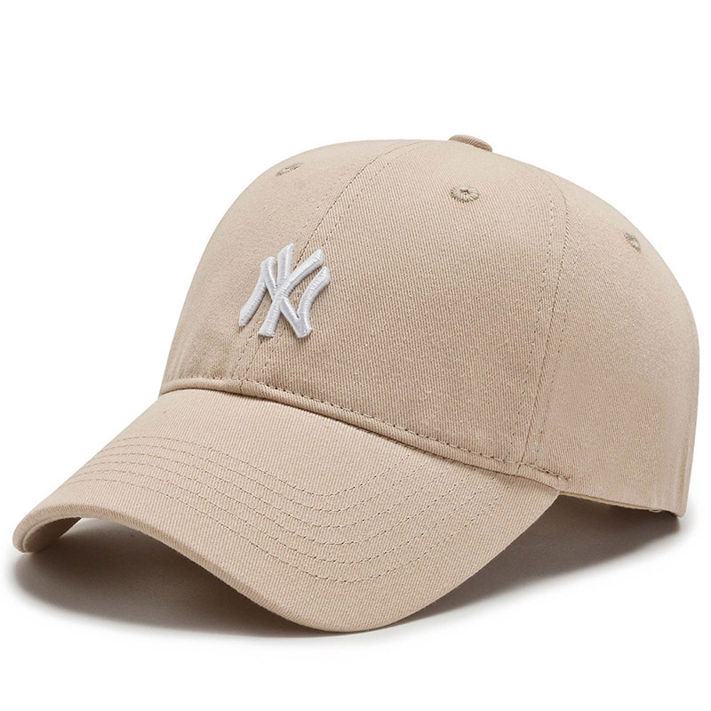 

Кепка - бейсболка - NY R-016 Beige унисекс