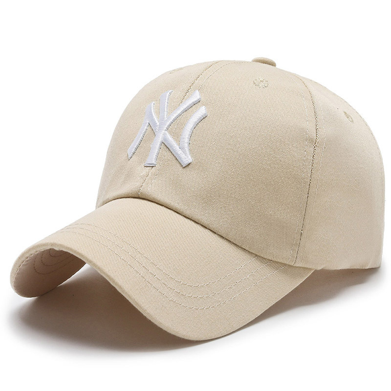 

Кепка - бейсболка - NY R-002 Beige унисекс
