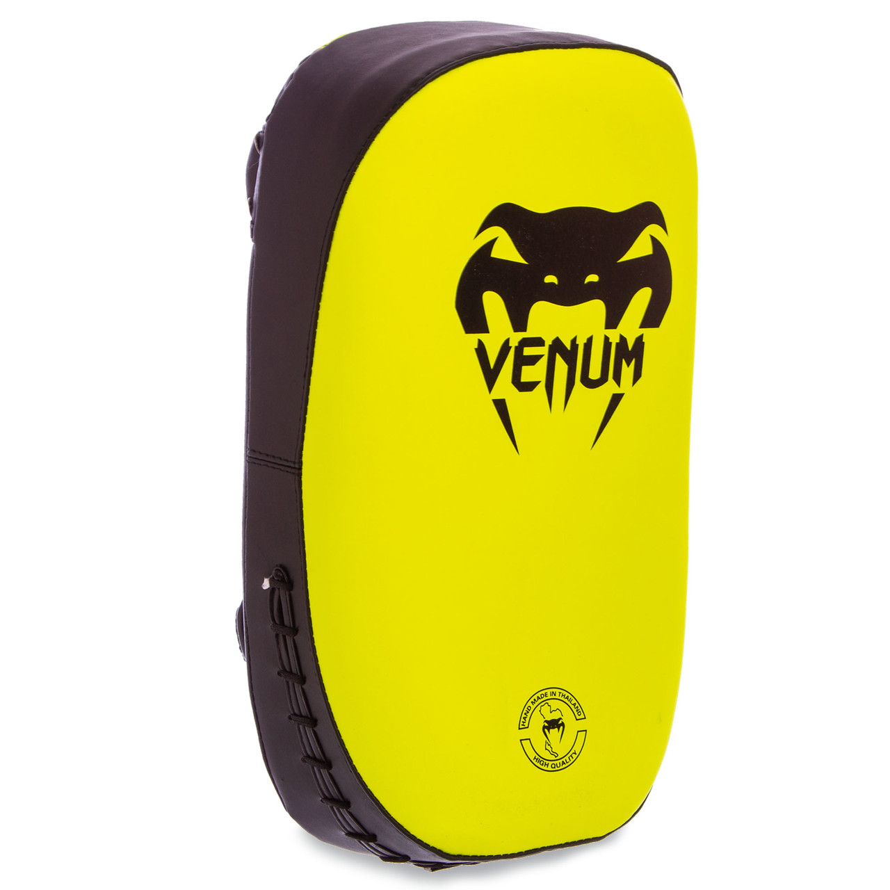 

Макивара тай-пэд Venum Heroe 8253 размер 35x20x10см Yellow-Black
