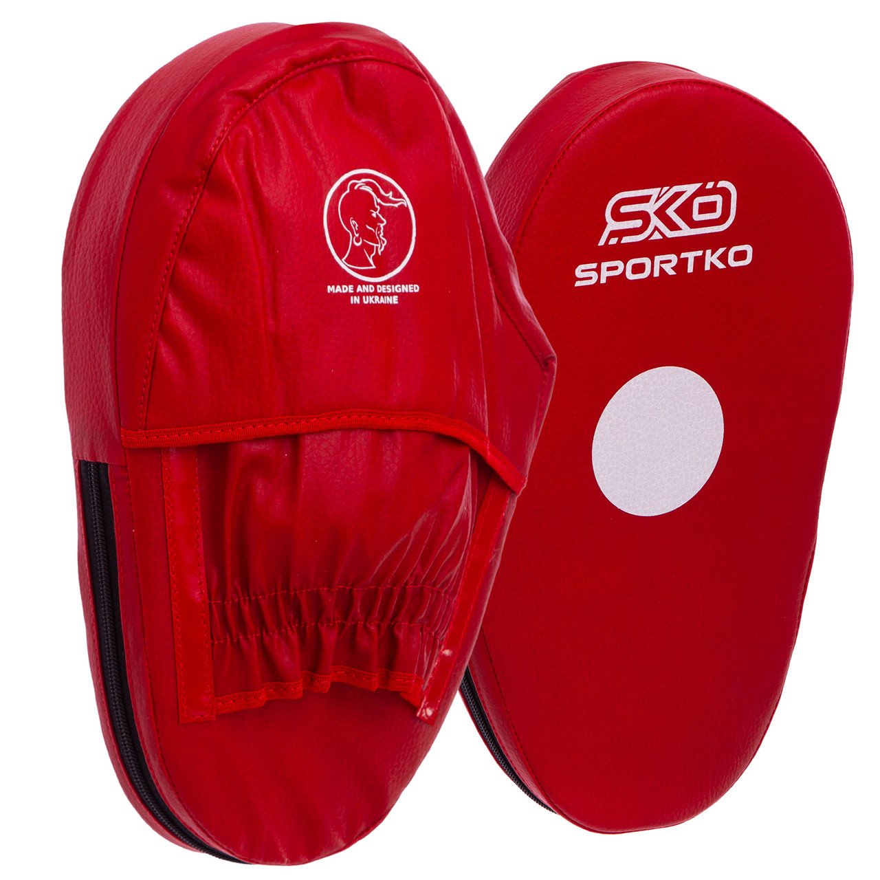 

Лапа прямая удлиненная (2шт) Sportko Heroe PD3 размер 30x20x5см Red