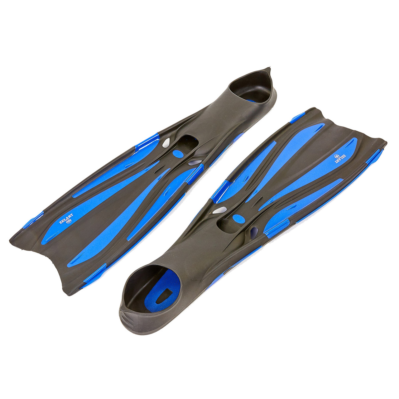 

Ласты с закрытой пяткой Zelart My Fit F09 40-41 Black-Blue