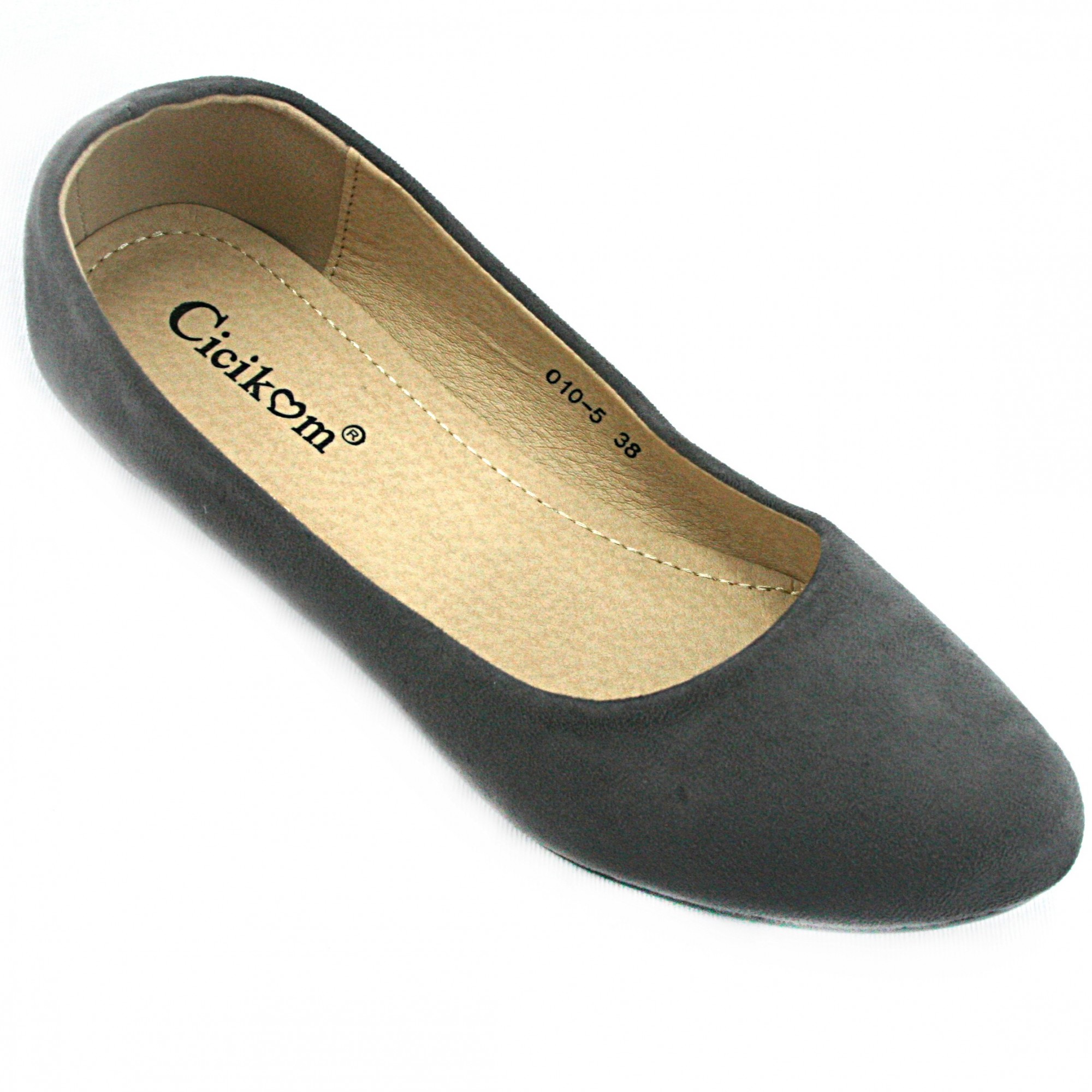 

Женские балетки Cicikom 27 010-5 38 серые