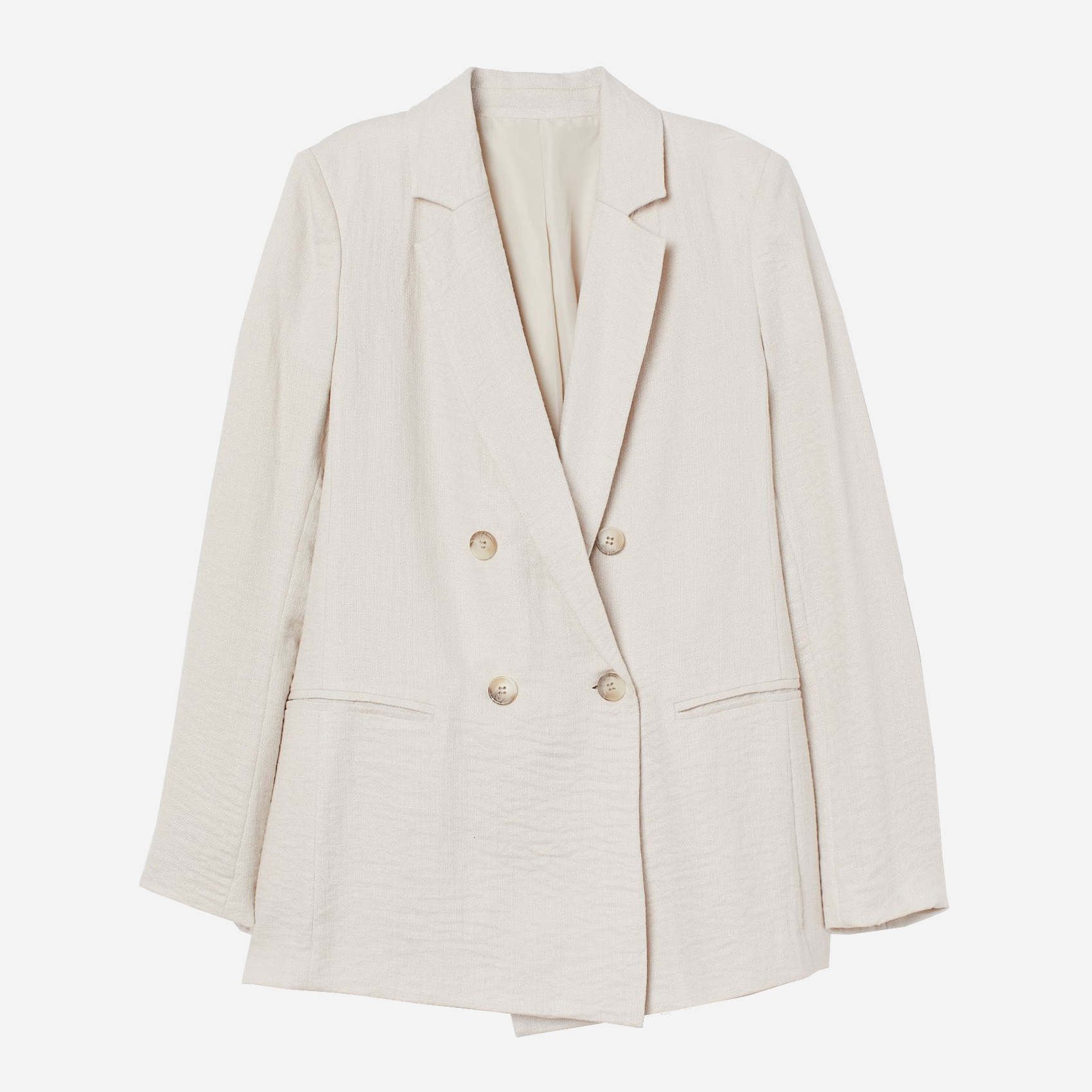 

Жакет H&M 0832311001  (170/96А) Светло-бежевый, Жакет H&M 0832311001 42 (170/96А) Светло-бежевый
