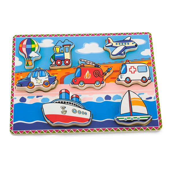 

Деревянная рамка-вкладыш Viga Toys Транспорт (56436)