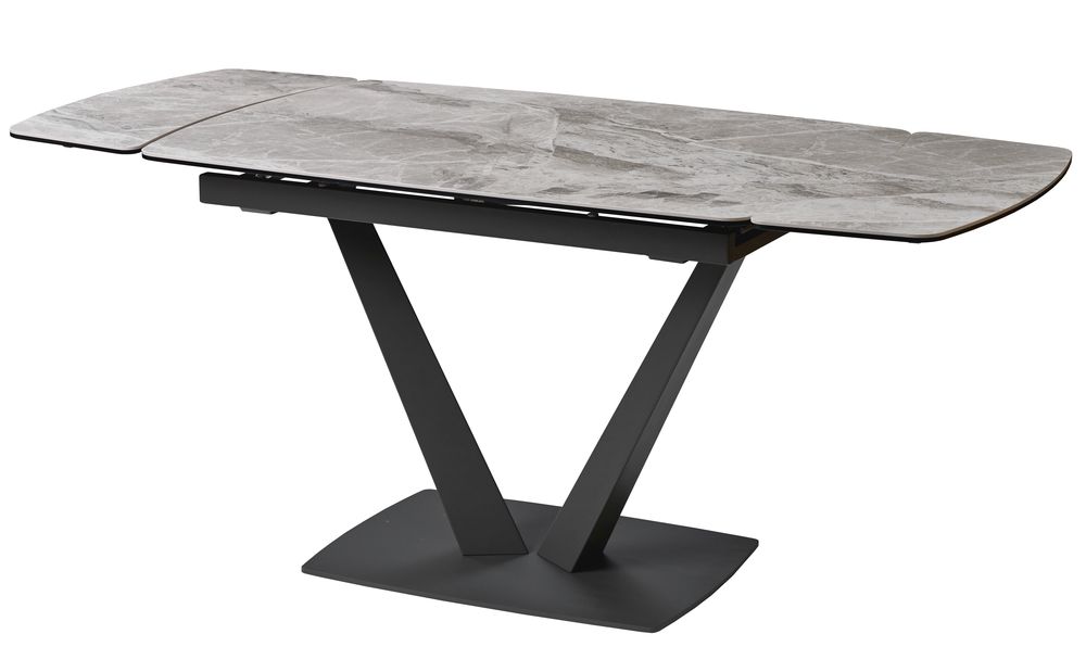 

Стол Concepto Elvi Light Grey керамика 120-180 см