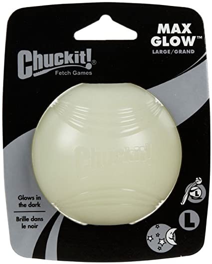 

Іграшка для собак м'яч, що світиться Chuckit! MAX GLOW Ball L (7,6см)