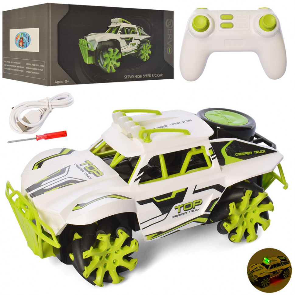 

Игрушечная машинка на радиоуправлении Servo со световыми эффектами (928-9)