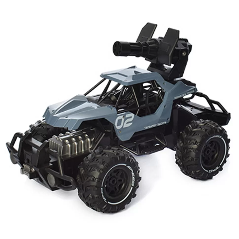 

Игрушечный джип на радиоуправлении с игрушечным пулеметом HAO YUAN (Grey) (SL-244A(Grey))
