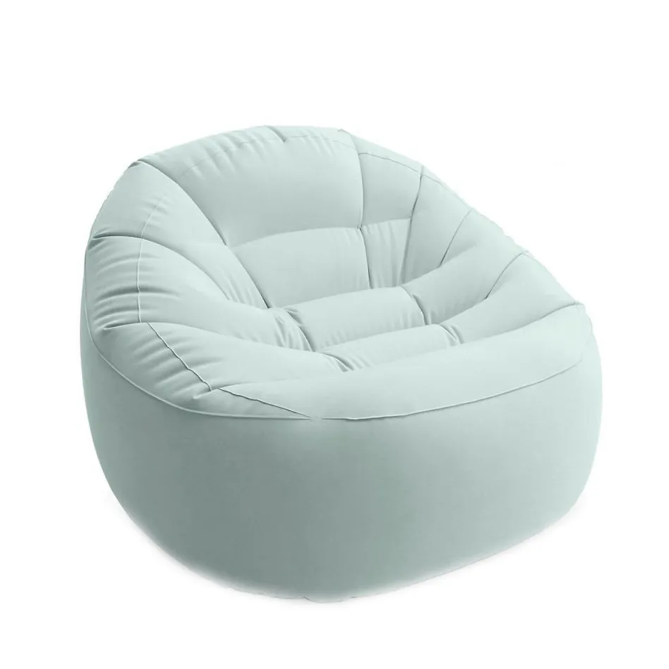 

Велюр кресло Intex 112-104-74см (Зелёный) (68590(Green))