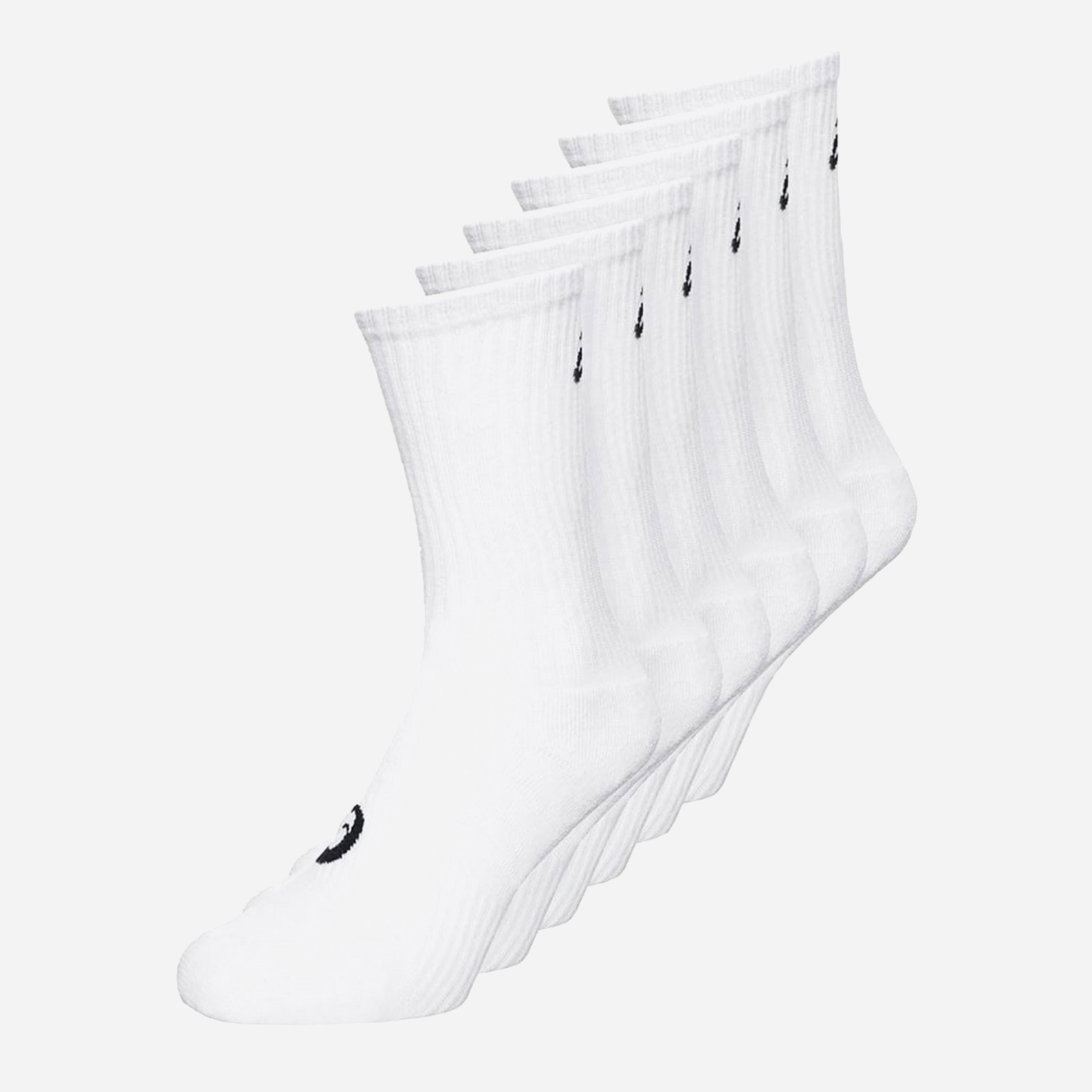 

Носки Asics 6PPK CREW SOCK 141802-0001 IV (-) 6 пар белые, Носки Asics 6PPK CREW SOCK 141802-0001 IV (47-49) 6 пар белые