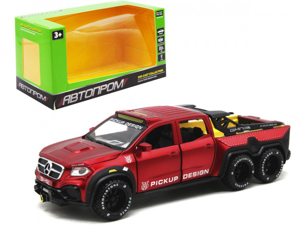 

Машина металлическая АвтоПром Mercedes (Red) (7584(Red))