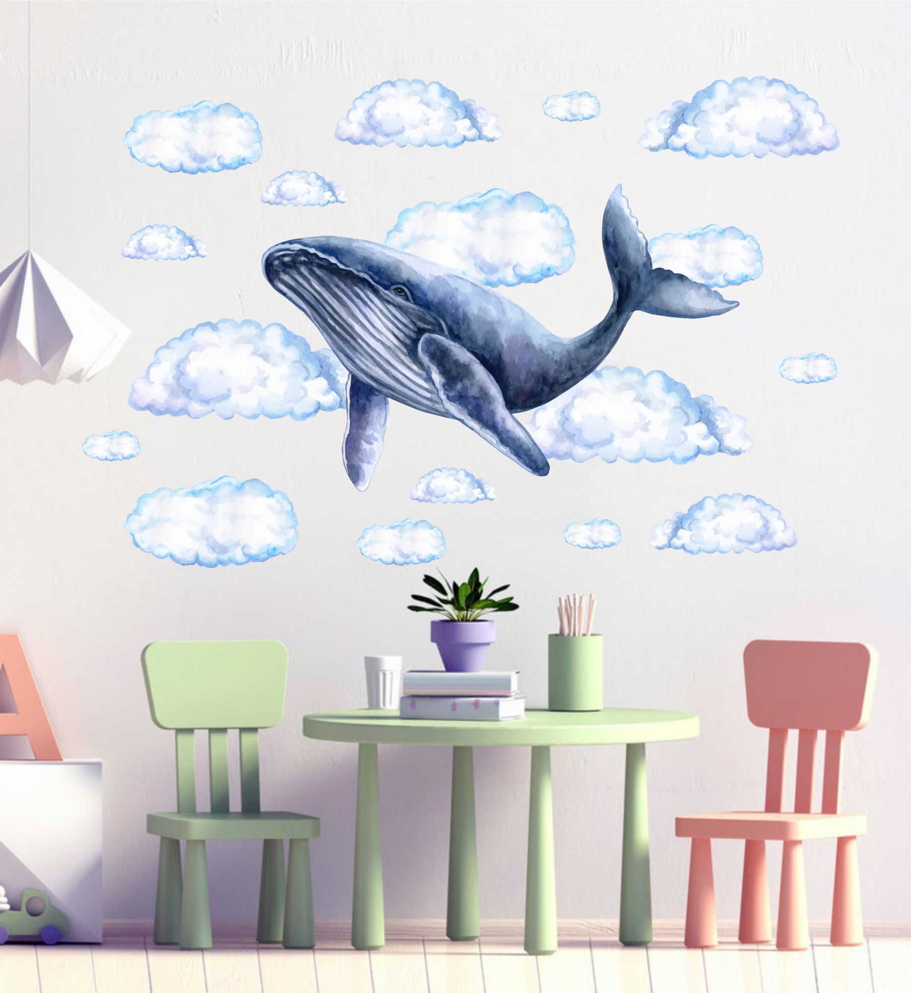 

Виниловая наклейка GetSticker Кит 90x85 см 0121