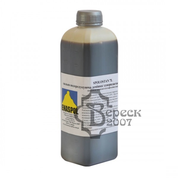 

Суперпластификатор Spolostan 7L (ускоренное схватывание) канистра 1 л