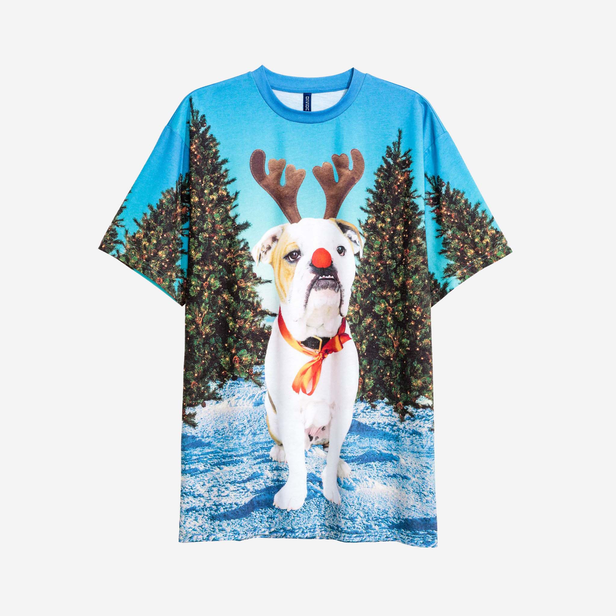 

Футболка H& 80733039 М Голубая, Футболка H&M 80733039 М Голубая