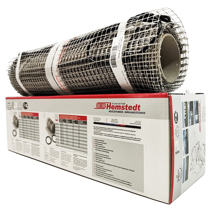 

Кабельный теплый пол Hemstedt DH 150 / 10 м2 / 1500 Вт