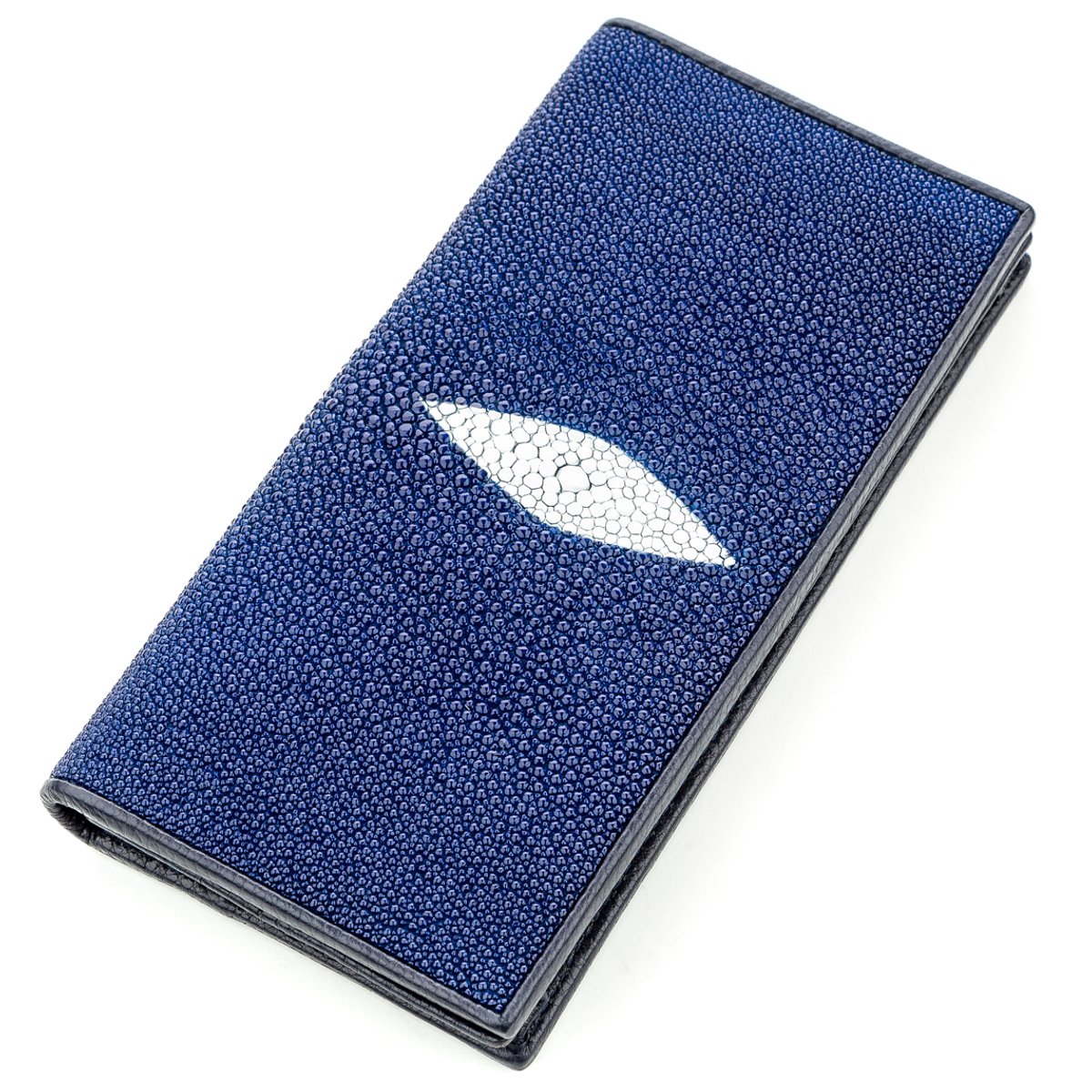 

Кожаный кошелек женский STINGRAY LEATHER 18х9 см Синий