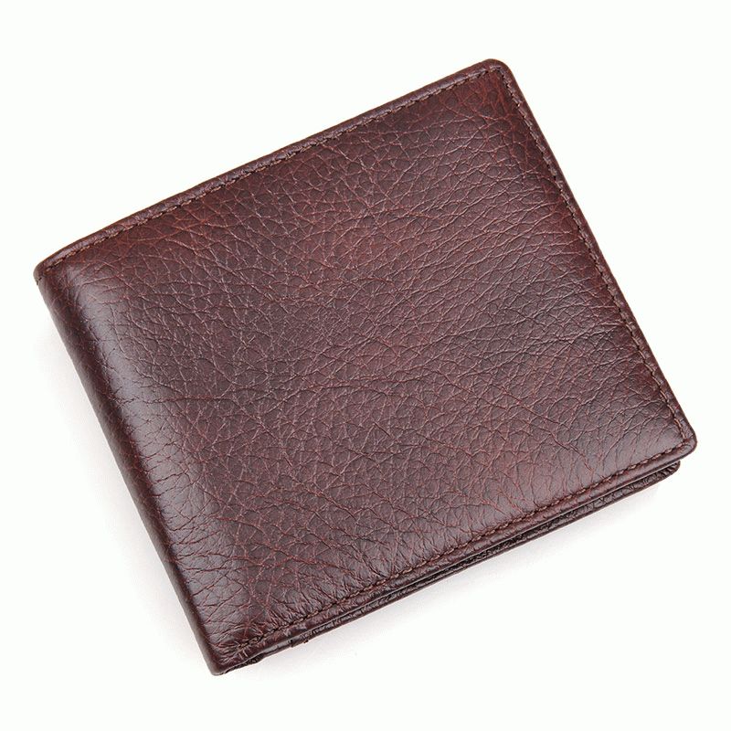 

Кожаный кошелек мужской Buffalo Bags 12,5х10 см Бордовый