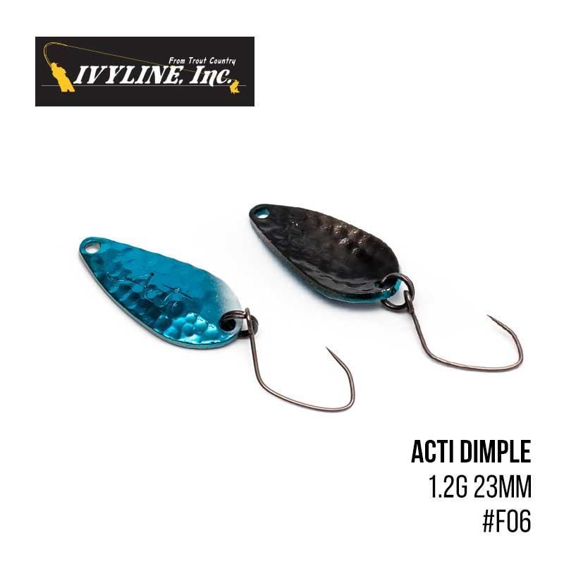 

Блесна Ivyline Acti Dimple 1.2g 23mm (F06)