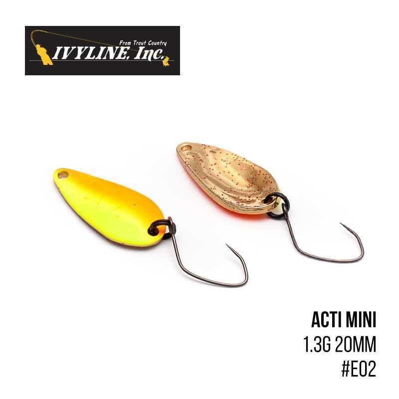 

Блесна Ivyline Acti Mini 1.3g 20mm (E02)