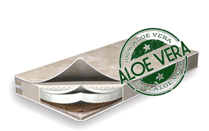 

Матрас детский Flitex Aloe Vera Latex Hollow, 60х120х12 (FT10.5.01)