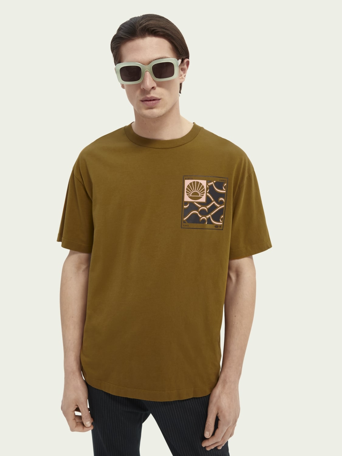 

Футболка Scotch&Soda 162370-0500, Футболка Scotch&Soda 162370-0500 L