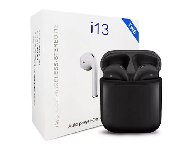

Беспроводные наушники с зарядным кейсом Bluetooth 5.0 TWS i13 черные