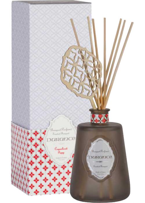 

Аромадиффузор Durance Premium Scented Bouquet 275 мл Мак + 8 деревянных палочек