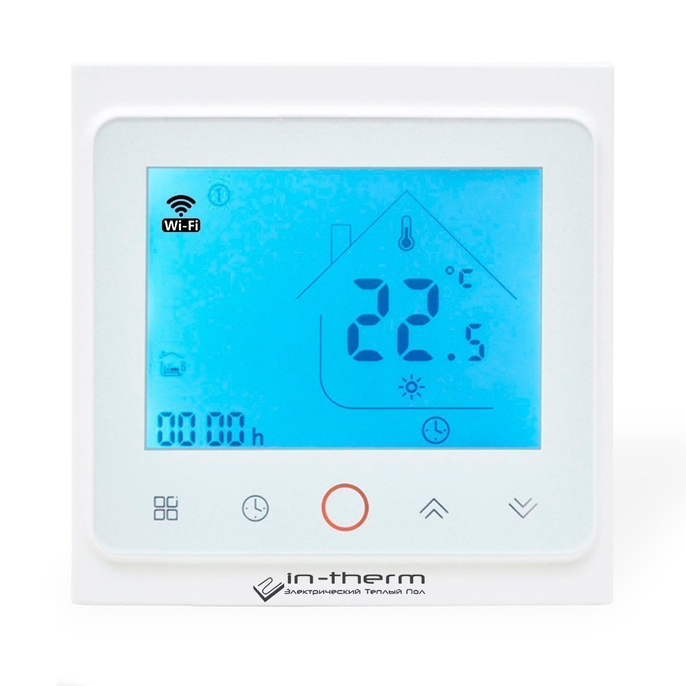 

Терморегулятор для теплого пола IN-THERM PWT-002 Wi-Fi белый